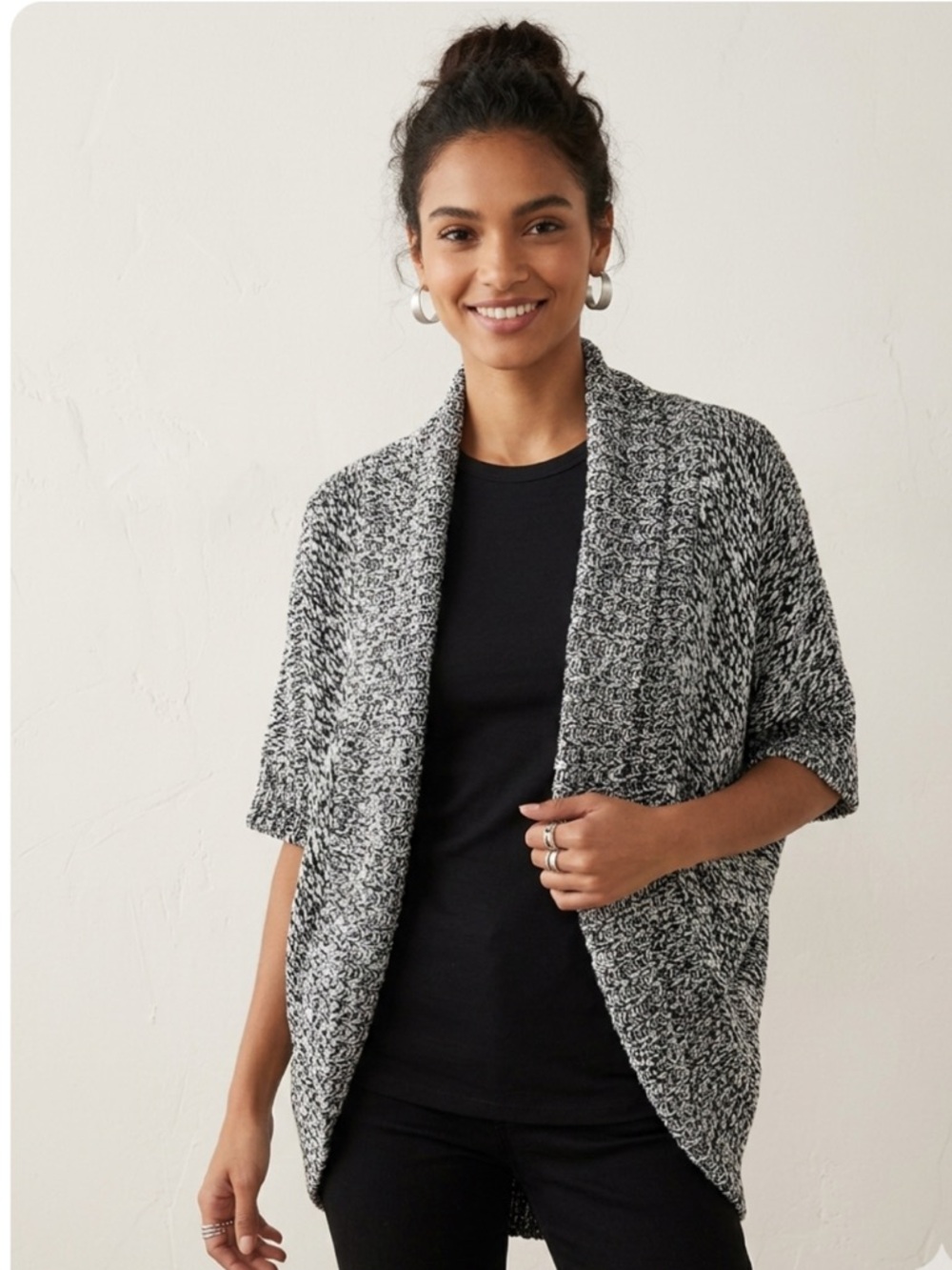 Express marbled shrug style cardigan Size XS